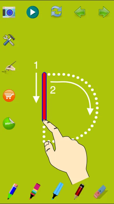 Trace Letters Wizard, Capital স্ক্রিনশট