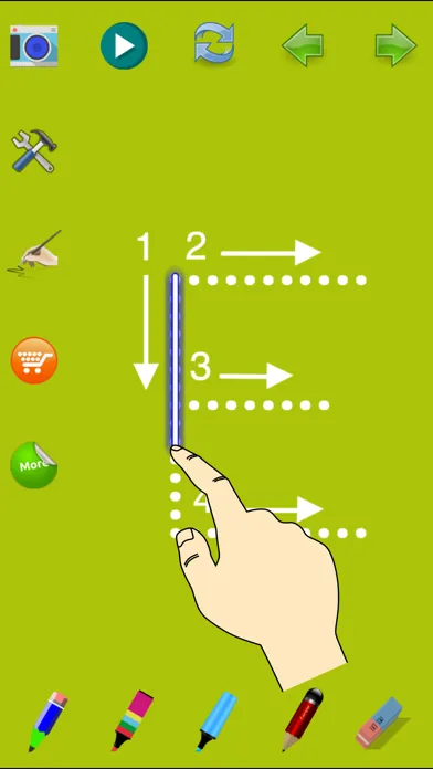 Trace Letters Wizard, Capital স্ক্রিনশট