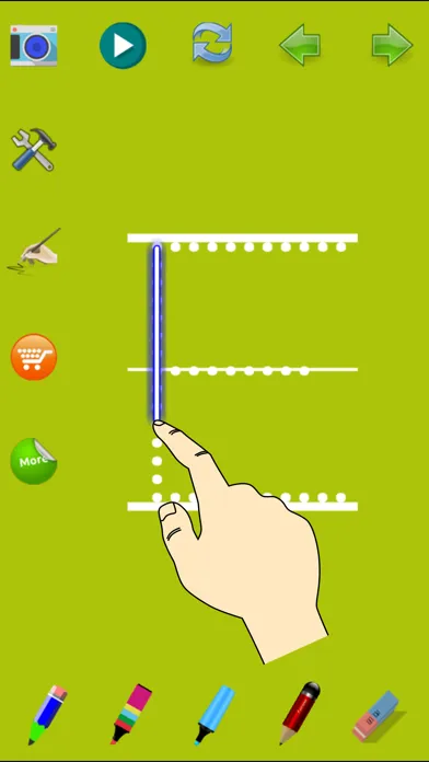 Ảnh chụp màn hình của Trace Letter Level 7