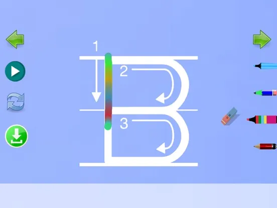 تصاویر Trace Portuguese Letters iPad 