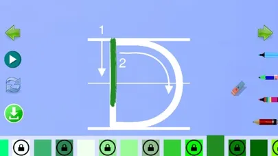 Trace German Letters Screenshots