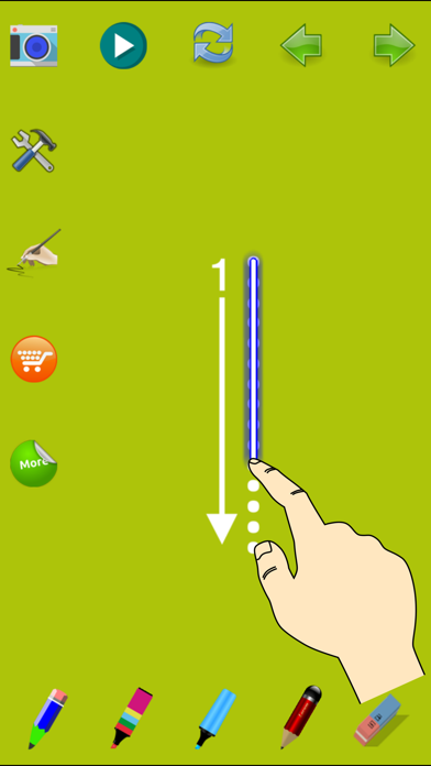 Trace Letters Wizard Level 3 스크린샷