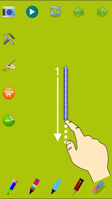 Screenshot di Trace Letters Wizard Level 3
