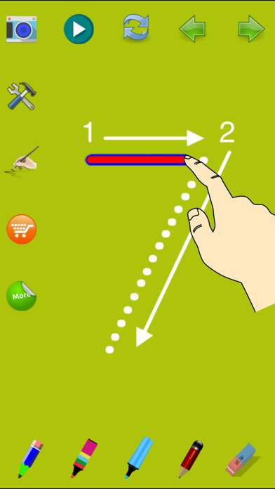 Trace Letters Wizard Level 3 스크린샷