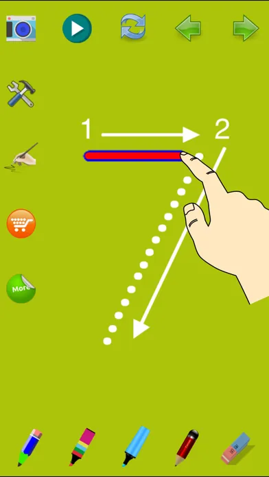 Screenshot di Trace Letters Wizard Level 3