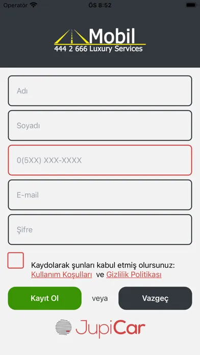 Mobil Luxury Services سکرین شاٹس