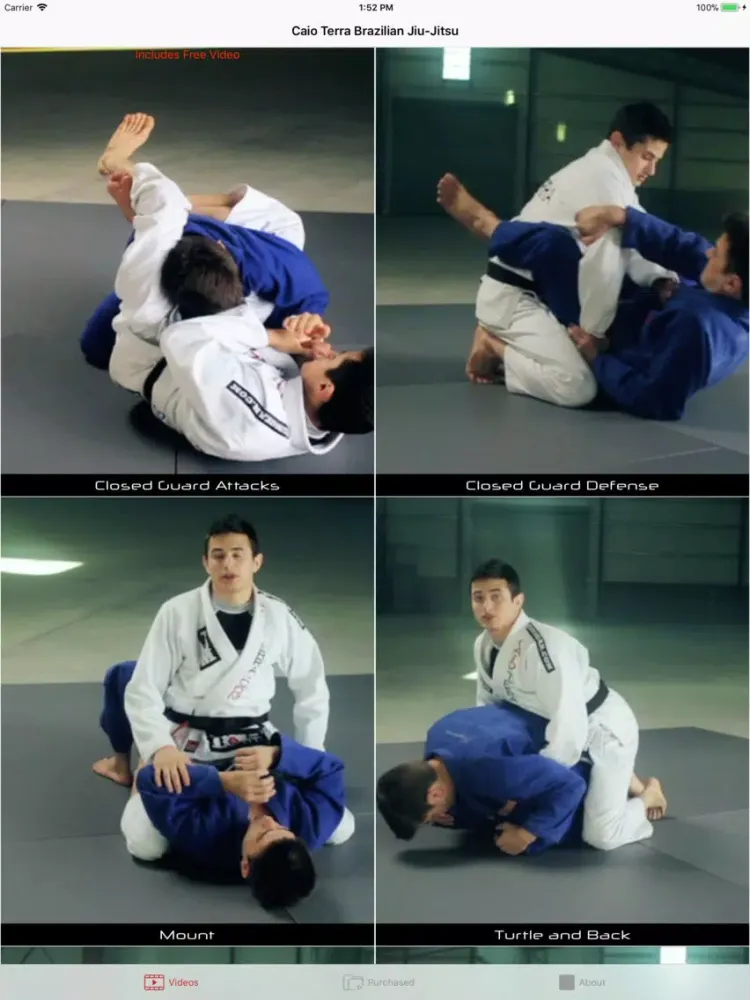 Caio Terra Brazilian Jiu-Jitsu iPad  سکرین شاٹس