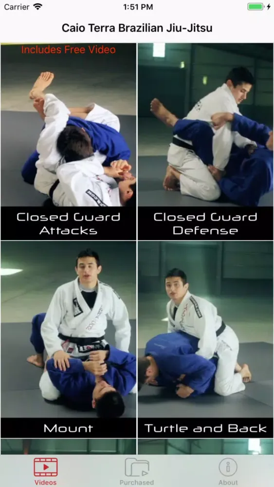 Caio Terra Brazilian Jiu-Jitsu سکرین شاٹس