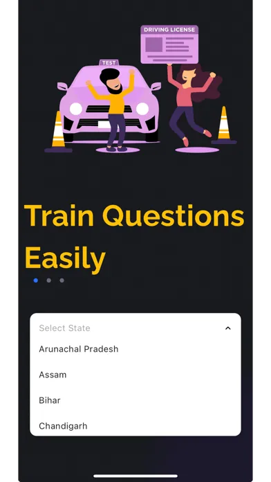 Zrzuty ekranu RTO / LLR Exam Guru