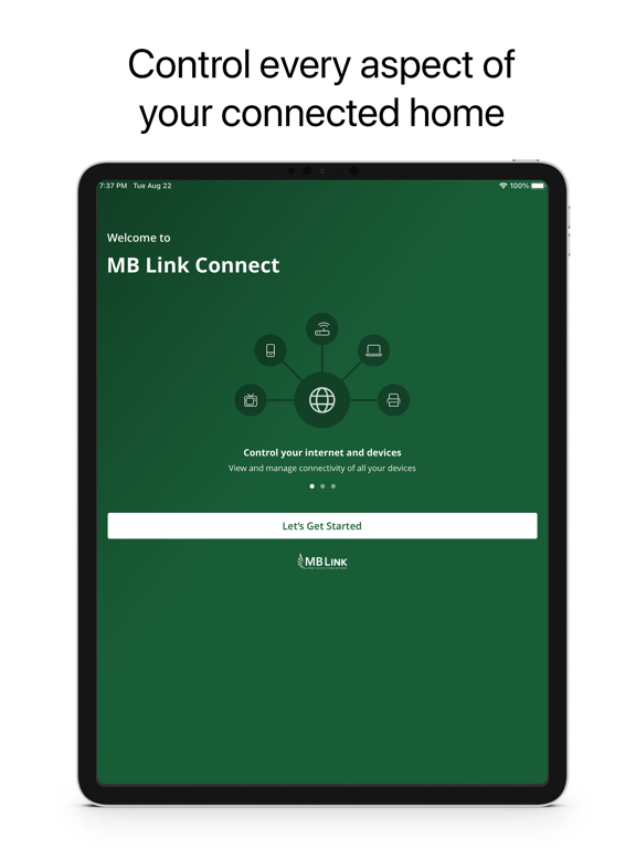 MB Link Connect iPad  Screenshots