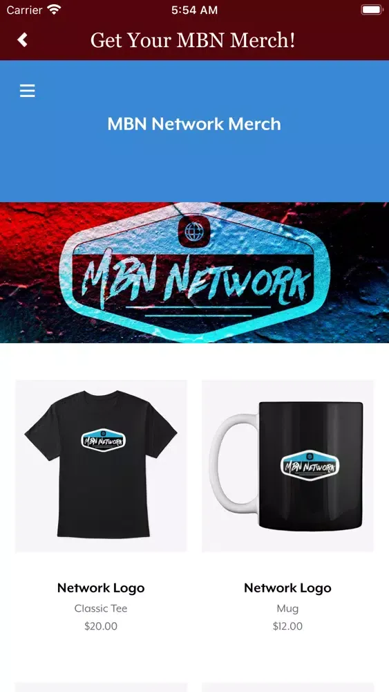 Скриншоты MBN Network