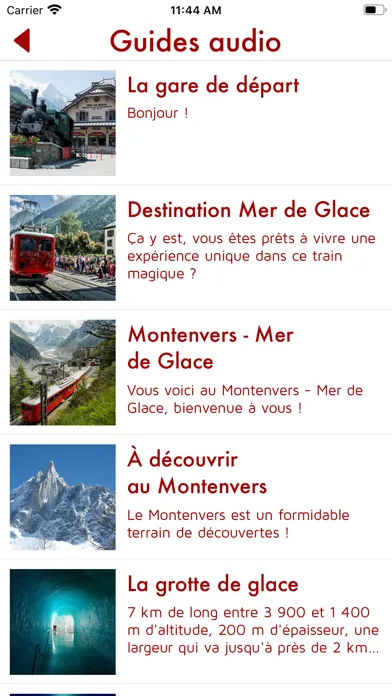 Zrzuty ekranu Montenvers - Mer de Glace