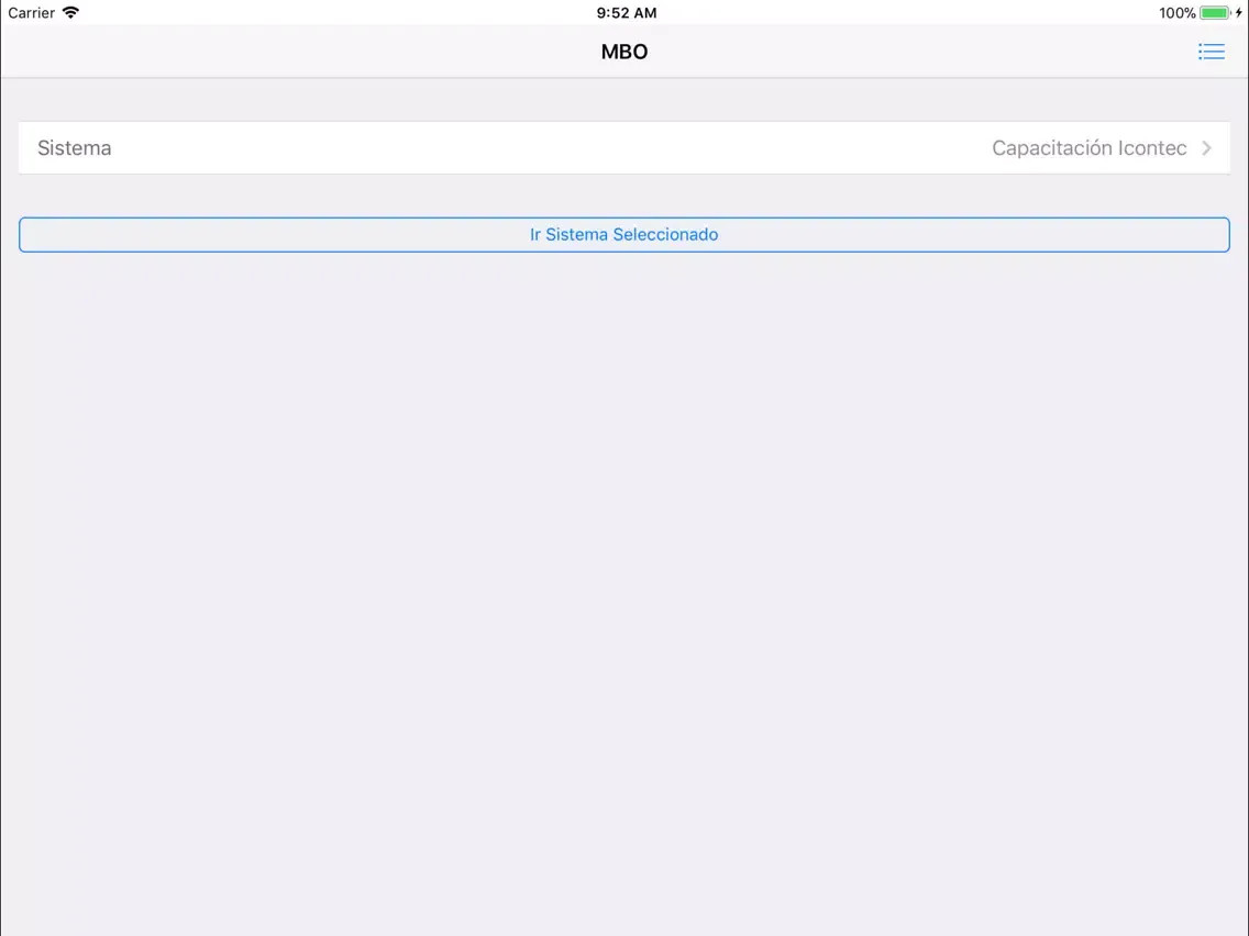 Tangkapan layar ASOF by MBO iPad 