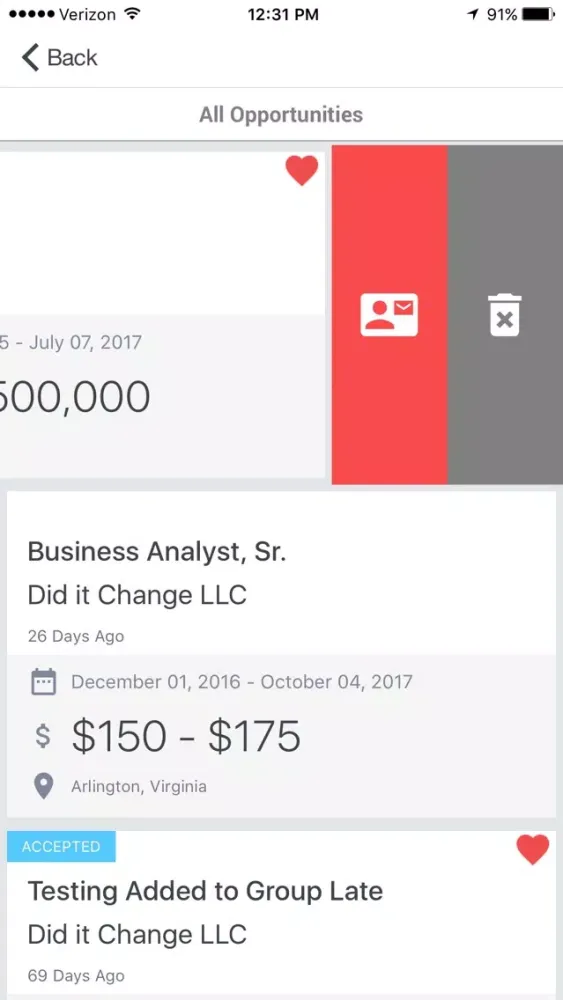 Screenshot di MBO Partners Connect