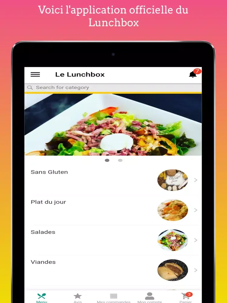 Le Lunchbox iPad 应用截图