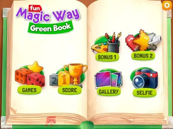 Fun Magic Way Green Book iPad  Ekran Görüntüleri