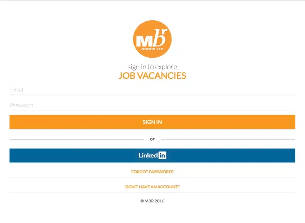 Screenshot di Mbr jobs iPad 