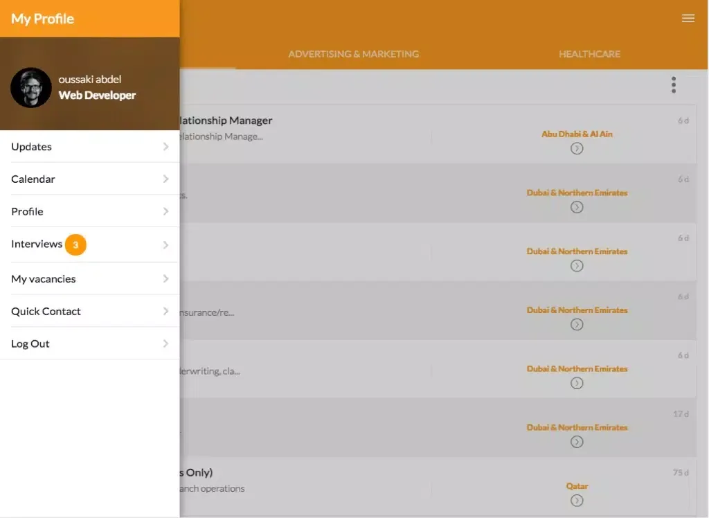 Screenshot di Mbr jobs iPad 
