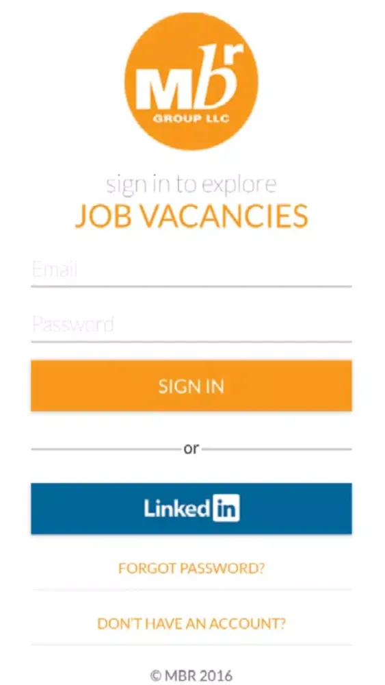 Screenshot di Mbr jobs