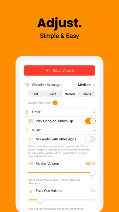 Theta Brain Binaural Waves 스크린샷