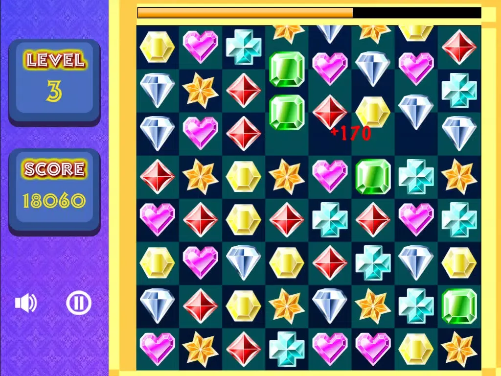 Gems Swap HD iPad  स्क्रीनशॉट