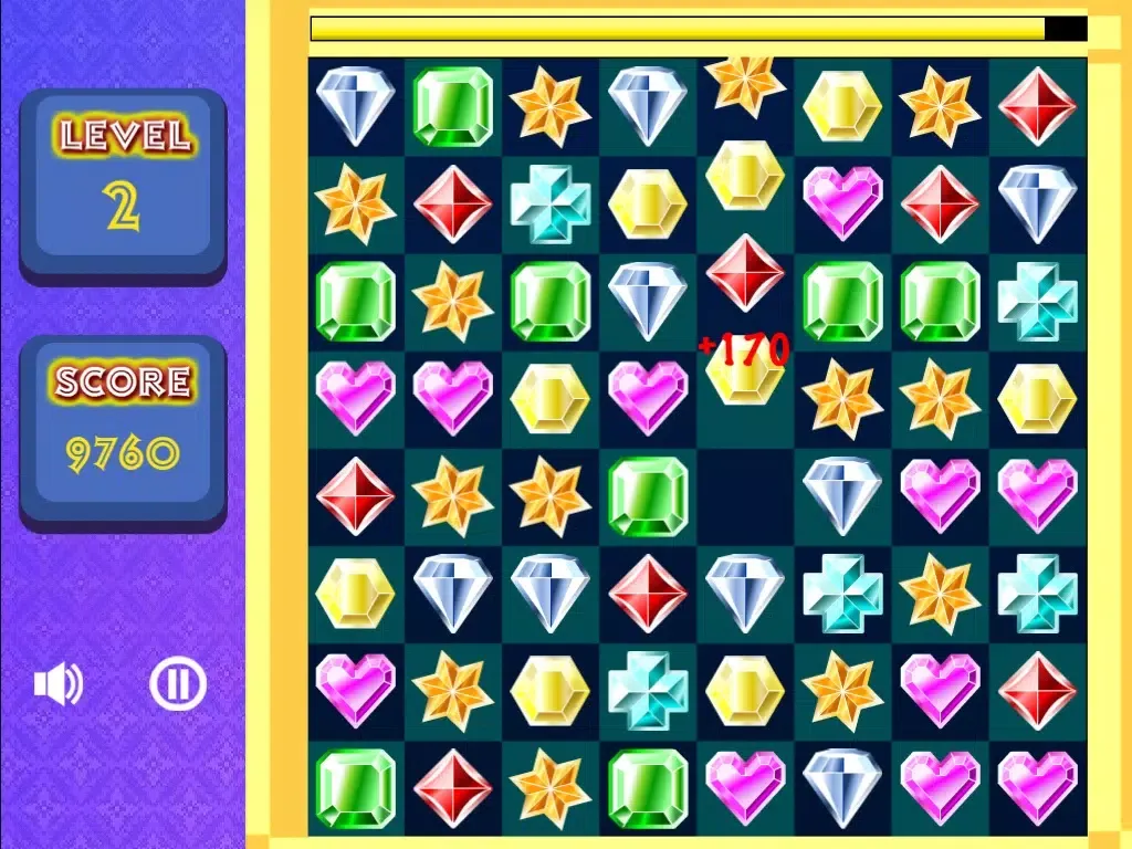 Gems Swap HD iPad  स्क्रीनशॉट