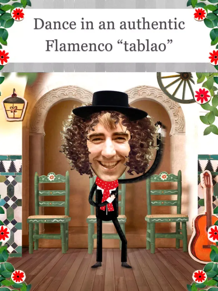 Crazy Flamenco Rumba Dance – Enjoy dancing Spanish music with this funny Face Photo Booth (perfect for guitar lovers) iPad  스크린샷