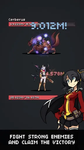 Tangkapan layar Hero's Quest: Automatic RPG