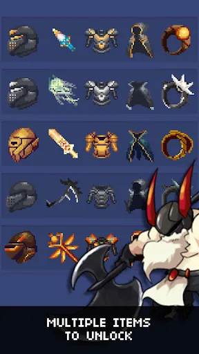 Tangkapan layar Hero's Quest: Automatic RPG