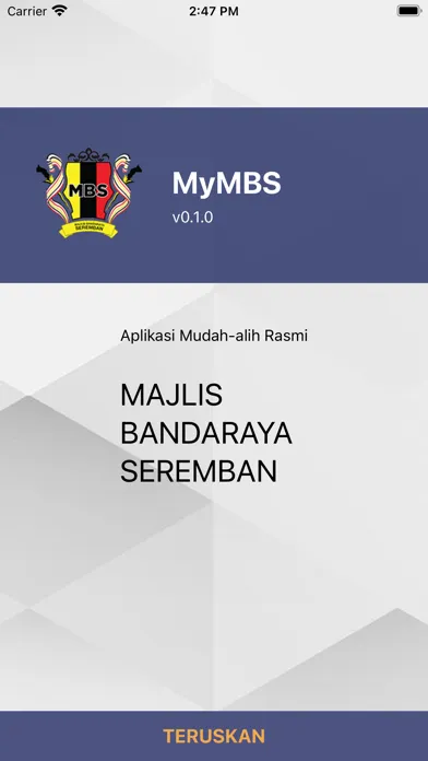 MyMBS OneMobileMBS سکرین شاٹس