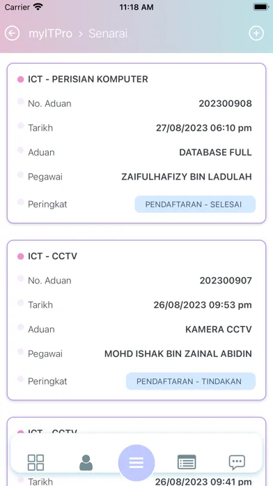 Tangkapan layar iPIS