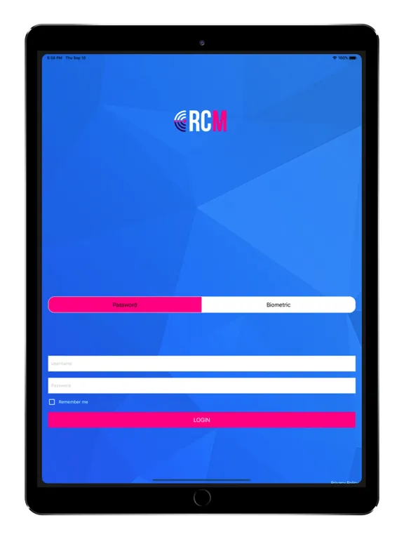 تصاویر RCM - RecoveryConnect Mobile iPad 
