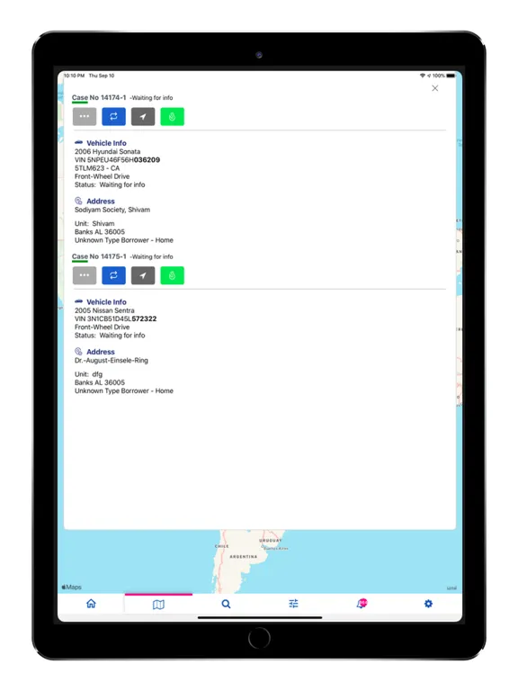 تصاویر RCM - RecoveryConnect Mobile iPad 