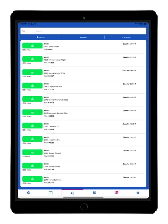 تصاویر RCM - RecoveryConnect Mobile iPad 
