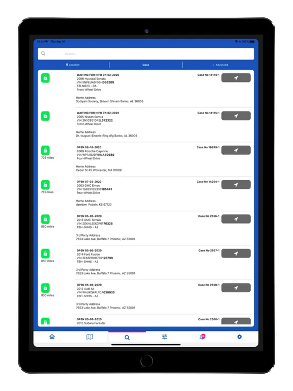 تصاویر RCM - RecoveryConnect Mobile iPad 