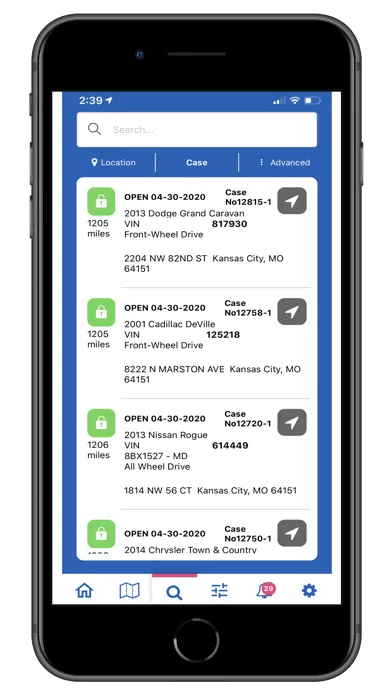 تصاویر RCM - RecoveryConnect Mobile