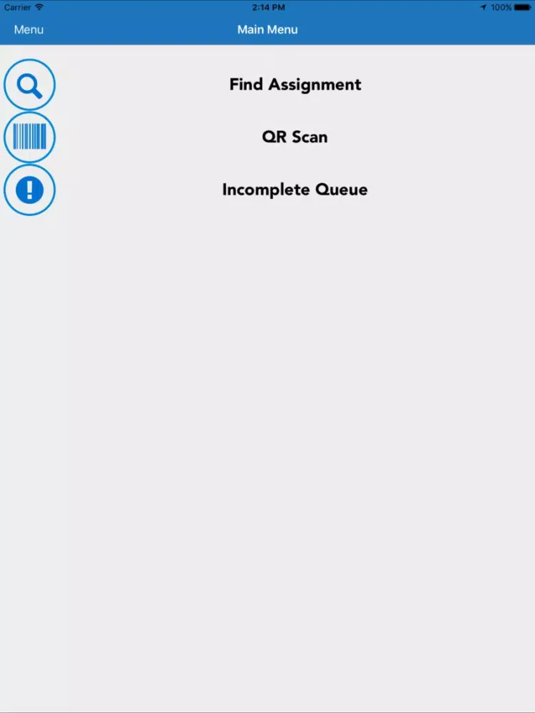 Recovery Connect iPad  スクリーンショット