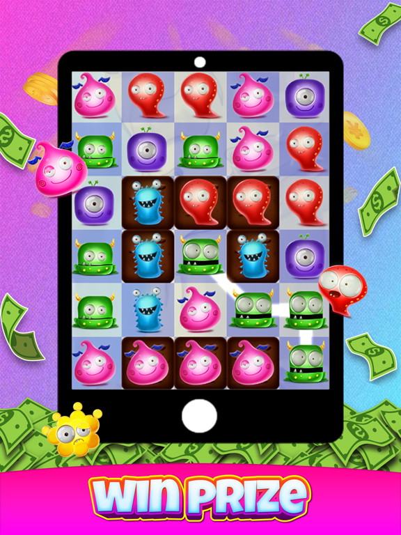 Capturas de tela do Candy Monster - Win Real Cash iPad 