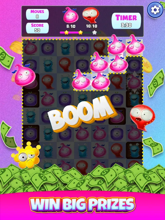 Zrzuty ekranu Candy Monster - Win Real Cash iPad 