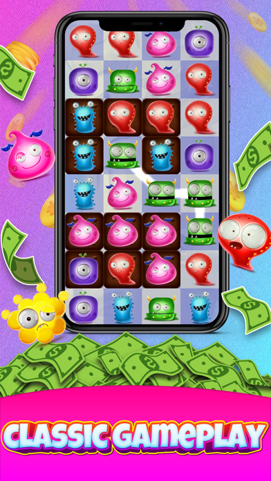 Capturas de tela do Candy Monster - Win Real Cash