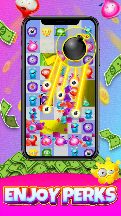 Capturas de tela do Candy Monster - Win Real Cash