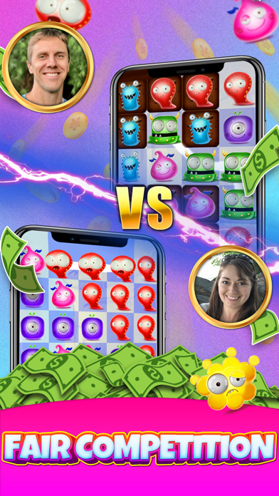 Capturas de tela do Candy Monster - Win Real Cash
