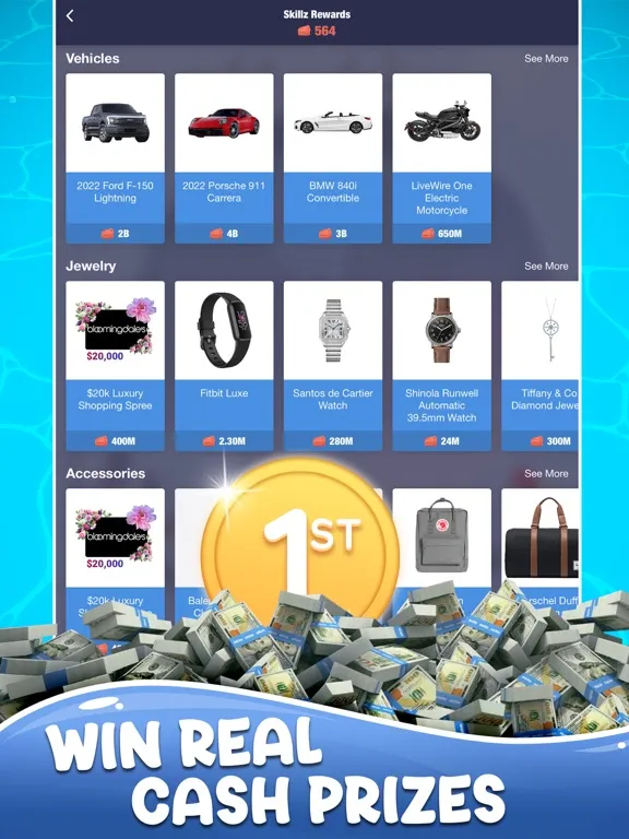 Capturas de pantalla de Kitties Merge - Real Cash iPad 