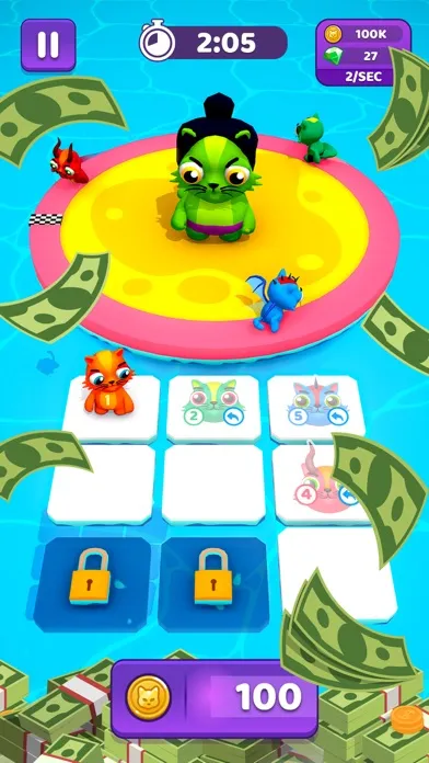 Capturas de pantalla de Kitties Merge - Real Cash
