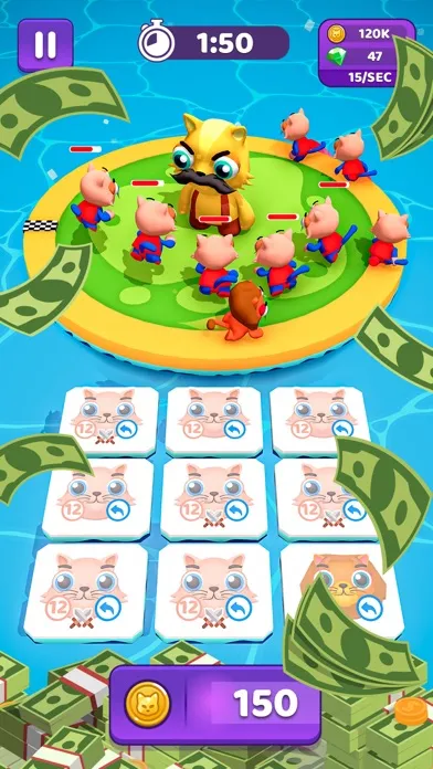 Capturas de pantalla de Kitties Merge - Real Cash