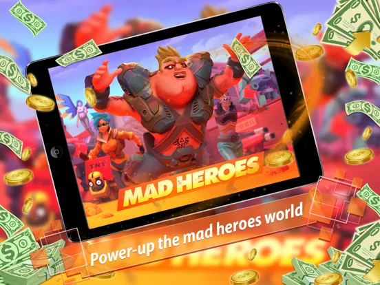 تصاویر Mad Heroes - Payday Tournament iPad 