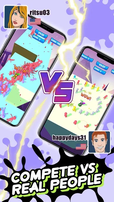 Paint Brawl: Payday Tournament স্ক্রিনশট