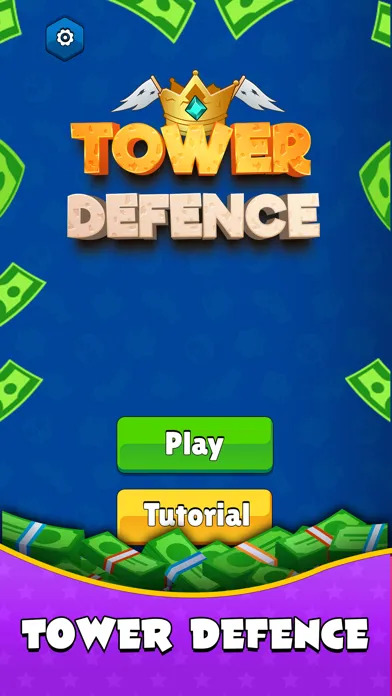 ภาพหน้าจอของ Tower Defense Real Cash Match