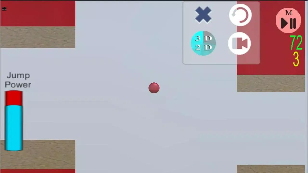 Tangkapan skrin 3DFlyingBall Eski