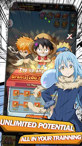 Screenshot di Manga Battle: Tiny Hero